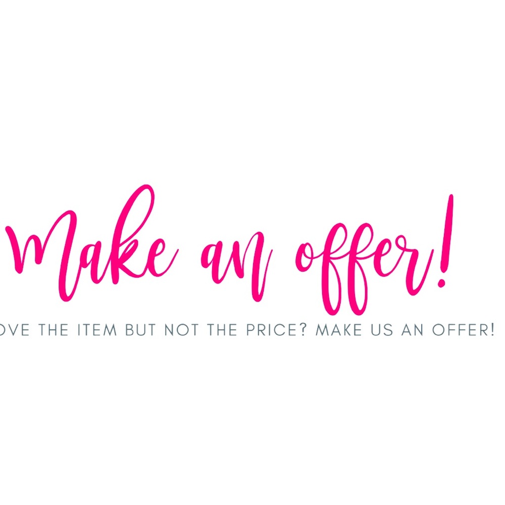 Seriously make an offer